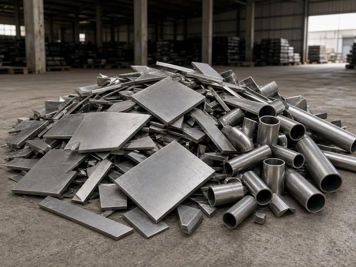 316 scrap in industrial godown