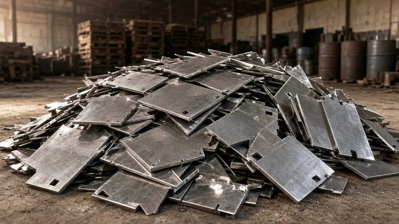 200-series Stainless scrap in warehouse
