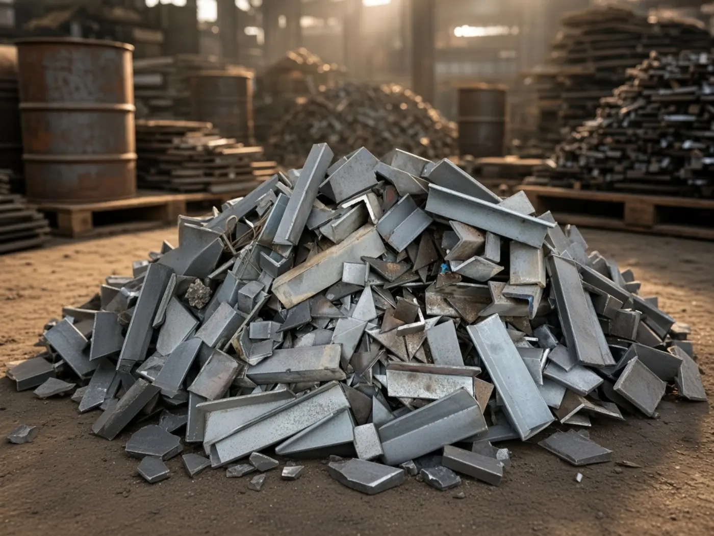 Shredded Steel Scrap scrap