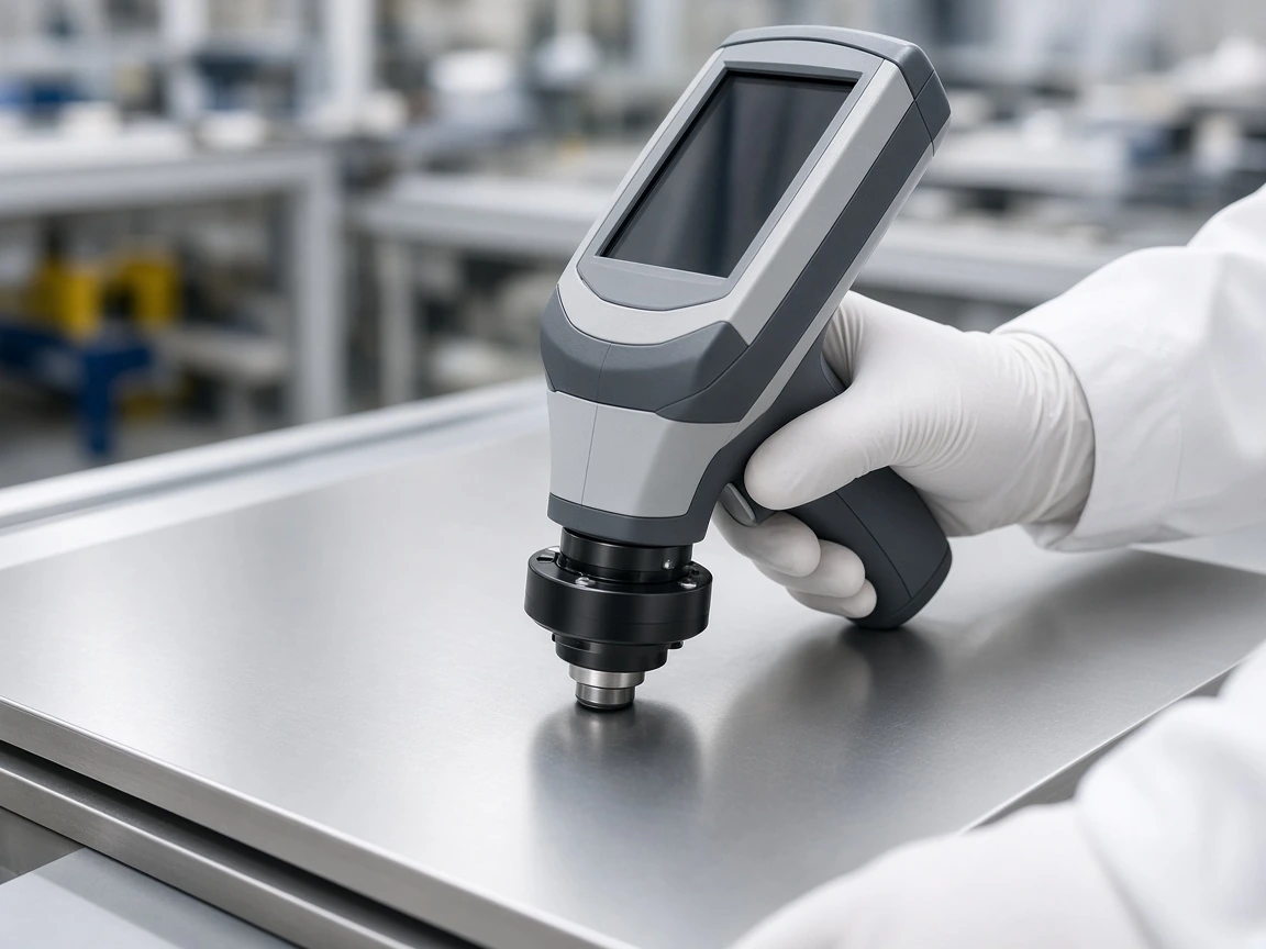 Inspection of stainless steel using a handheld PMI analyzer